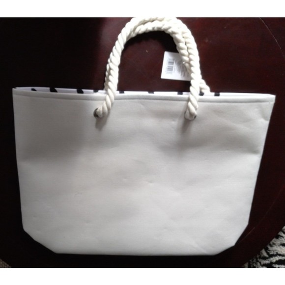 NEW Rainbow Happy Place Polka Dot Boho Beach Tote Travel Shopping Bag Glitter - Picture 6 of 16